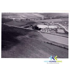 Tolkamer 1972 Luchtfoto Boterdijk - Geuzenwaard- op achtergrond Scherward ( `s Graven waard) Coll.G.B. Janssen